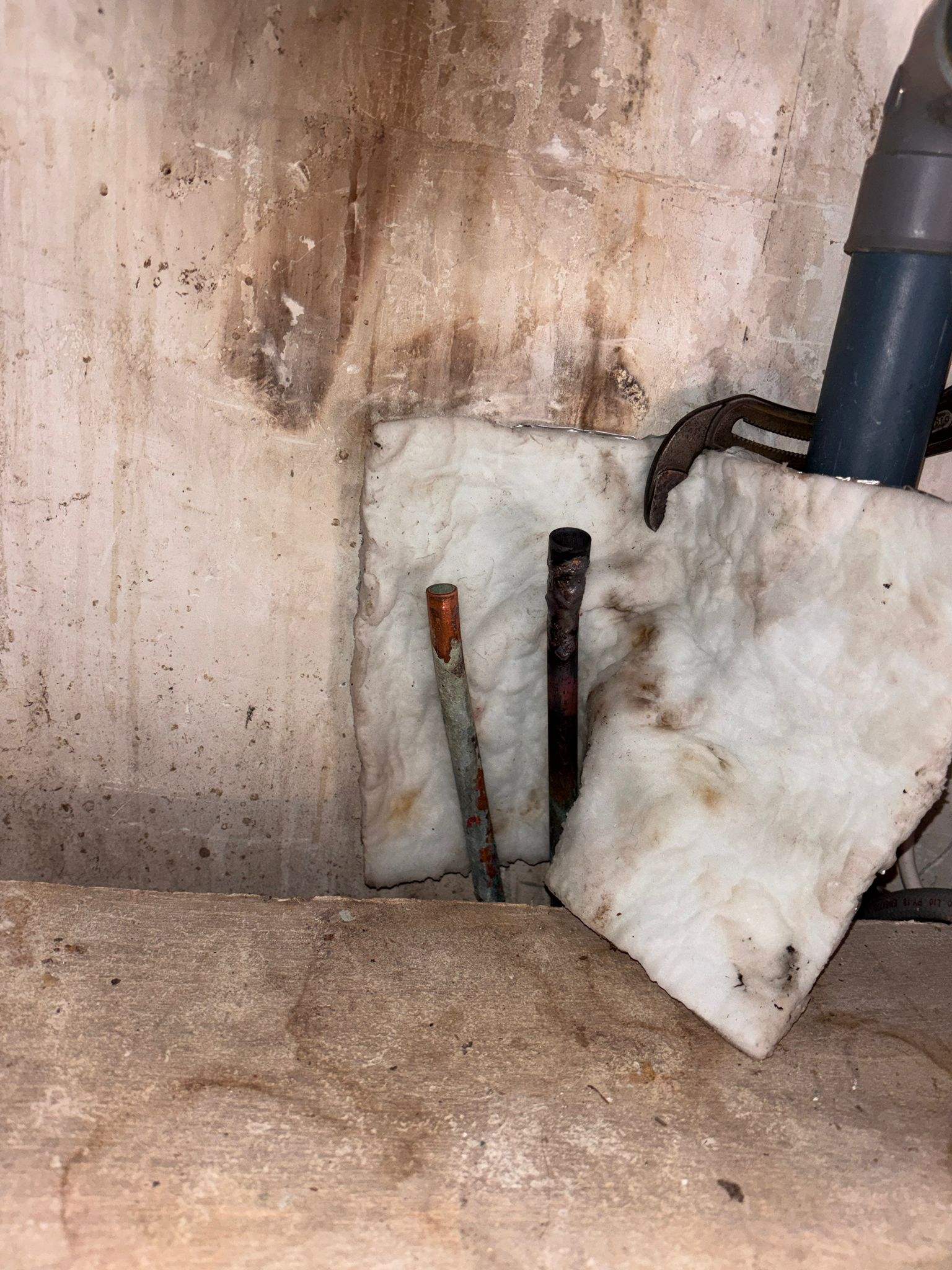 Remplacement tuyaux rouilles